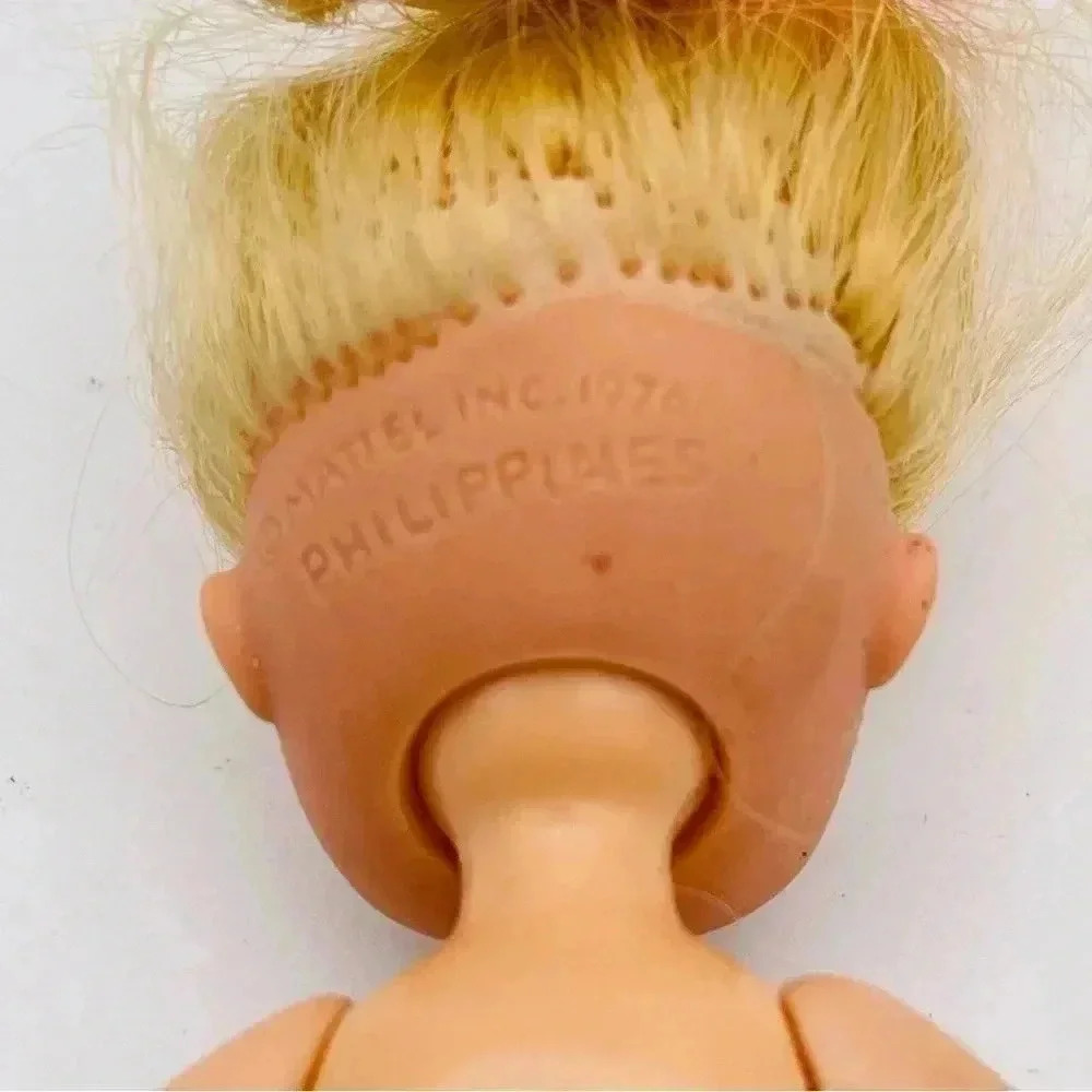 Vintage Mattel Barbie Baby Sister Kelly 1976 Doll Only - Picture 3 of 6